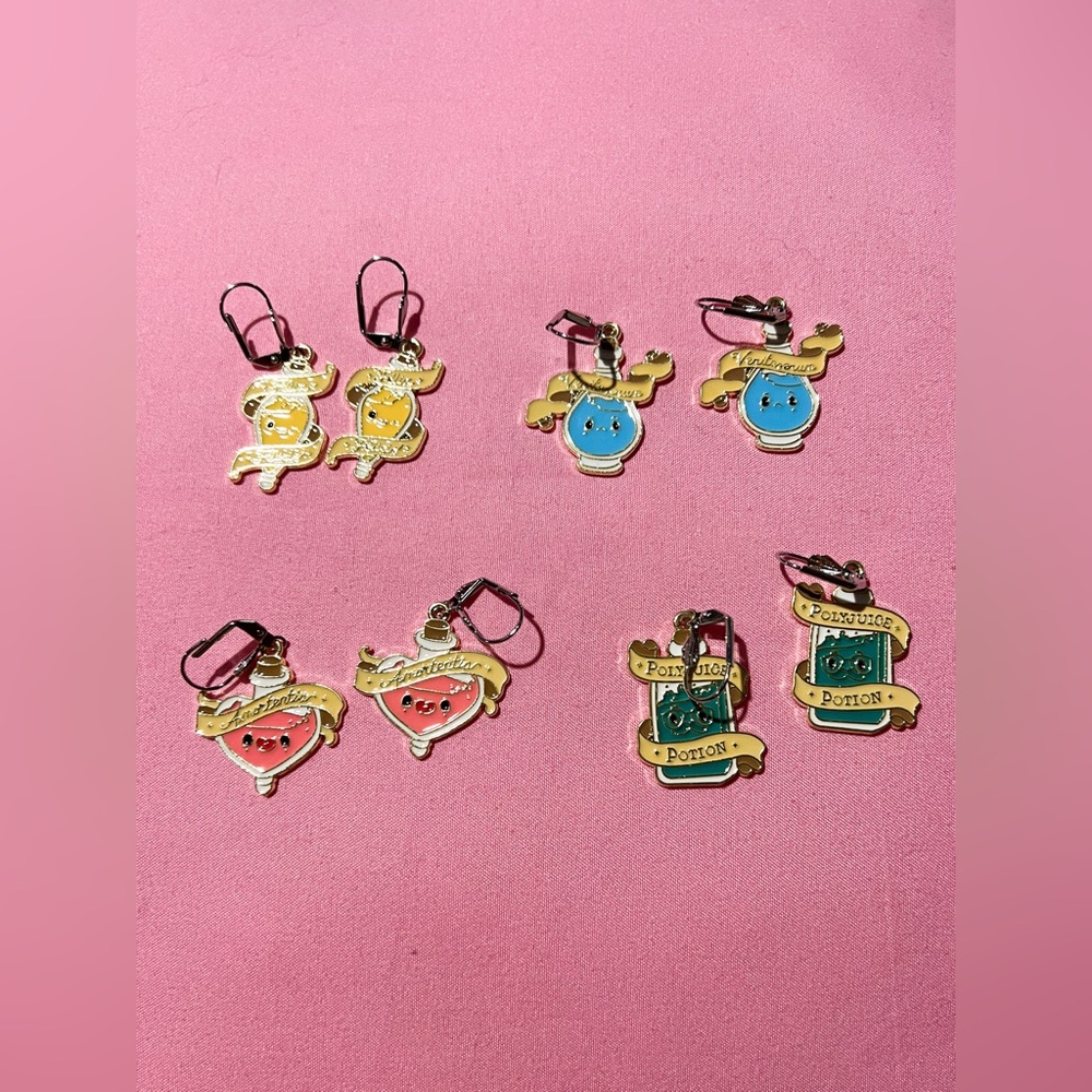 Handmade Harry Potter Potions Earrings